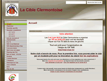 Tablet Screenshot of lacibleclermontoise.com